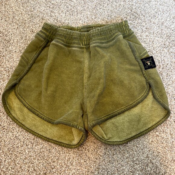 Nununu Green Gym Shorts Baby Size 18 - 24 months - Picture 1 of 6